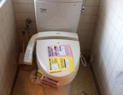 トイレ交換工事のイメージ